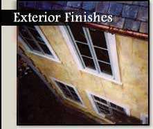 Exterior Stucco and Brick Finishes